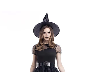 <span class=keywords><strong>Costume</strong></span> da <span class=keywords><strong>Strega</strong></span> Vintage per <span class=keywords><strong>Halloween</strong></span> da <span class=keywords><strong>Donna</strong></span> con Cappello HOHC-005 - Product Image 4