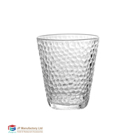 Gobelet en plastique incassable à motif marteau 300 ml pour whisky/jus/eau, réutilisable, lavable au lave-vaisselle, pour camping en extérieur
