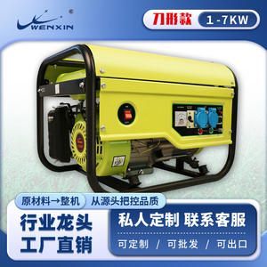 Générateur d'essence portable Wenxin 2 kW monophasé 110 V 220 V 50 Hz 60 Hz pour extérieur et secours d'urgence - Product Image 5