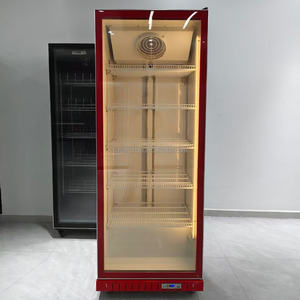 Enfriador de Bebidas de Vidrio de Una Puerta Giborch <span class=keywords><strong>Billy</strong></span> con Ventilador, Sin Escarcha, Control Digital, Estantes Ajustables - Product Image 4