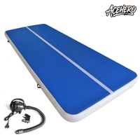 Platform Air Tiup Lipat Portabel PVC/EVA Tebal 15cm, Mudah Disimpan, Alas Apung untuk Liburan Pantai