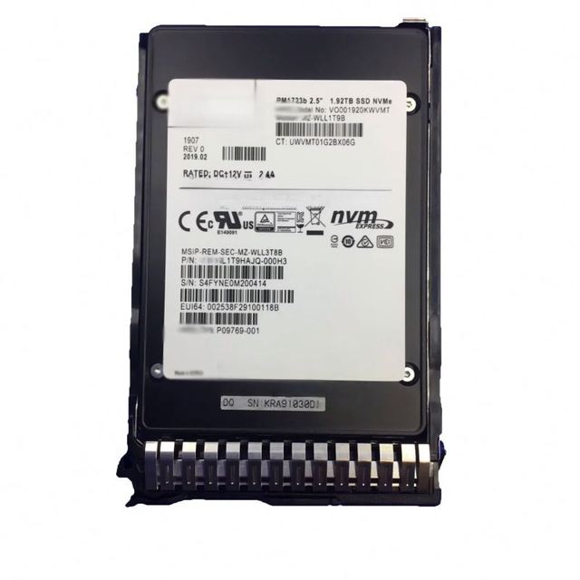 P06584-B21 960GB 2.5 Inch SAS 12G RI Brand New Enterprise SSD for Server G8-G10 Hard Drive Server