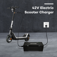 Chargeur de batterie au lithium universel 54,6 V 2 A pour trottinettes électriques KUGOO G2 Pro G1 Soflow SO4 Pro VMAX VX2 Pro/St 48 V XF690 Maxs