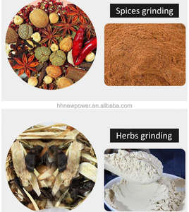 Industrial Dry & Wet <b>Grinder</b> Machine Stainless Steel Motor-Driven 2.2KW Power <b>Grain</b> <b>Grinder</b> Mill for Sale - Product Image 2