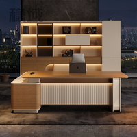 Bureau de direction de luxe pour PDG et managers, mobilier de bureau