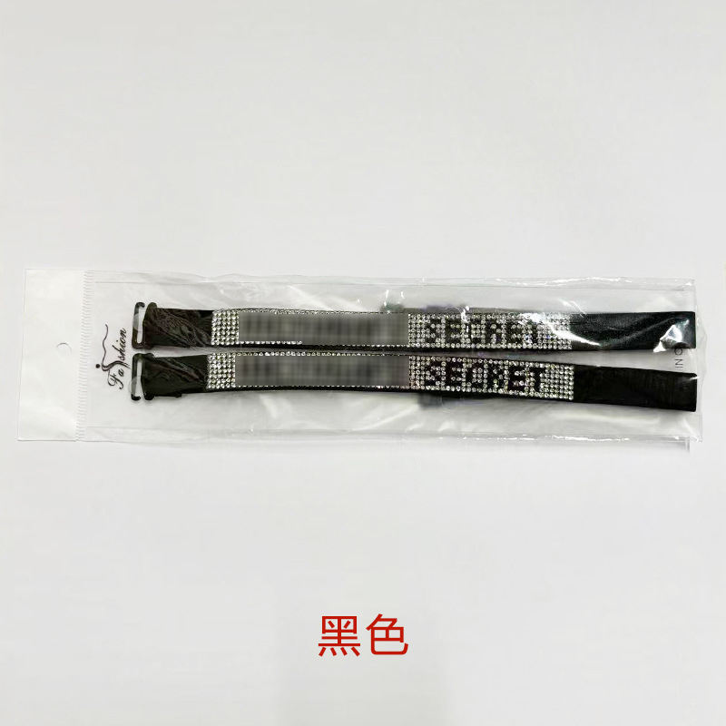 Victrias secret con tracolla diamantata-nero