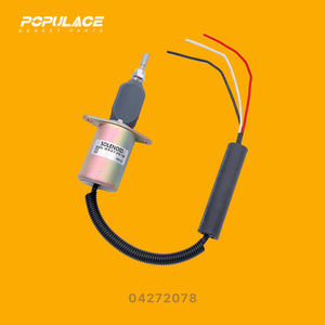 Vanne solénoïde 04272078 12V pour arrêt du gaz, pour moteur Cummins - Product Image 2