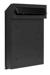 Lockable Through-the-<strong>Wall</strong> Mailbox Waterproof Recessed In-<strong>Wall</strong> Letter <strong>Box</strong> Powder Coated Steel Outdoor <strong>Post</strong> <strong>Box</strong> <strong>for</strong> Home Garden - Product Image 3