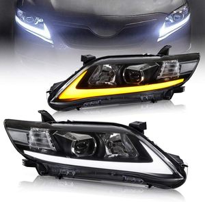 ไฟหน้าโปรเจคเตอร์ LED ของ vland ใช้ได้กับฐาน<span class=keywords><strong>2010</strong></span> 2011 <span class=keywords><strong>Camry</strong></span>, Le, SE และ Xle (เวอร์ชั่นสหรัฐ) W/Sequential - Product Image 1