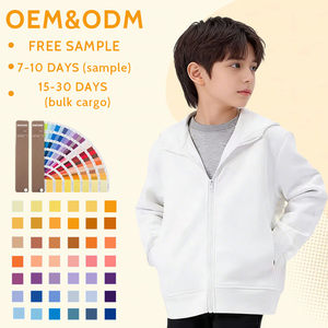 Vente en gros Automne 2025 Vêtements d'extérieur pour garçons Cardigan à capuche brodé <span class=keywords><strong>Sweat</strong></span>-shirt Spandex/Coton Motif géométrique Noir Fermeture éclair Tissé - Product Image 1