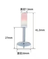 Cloueuse à toiture en acier de haute qualité avec tête à capuchon et tige lisse, clip de plafond de type fournisseur chinois