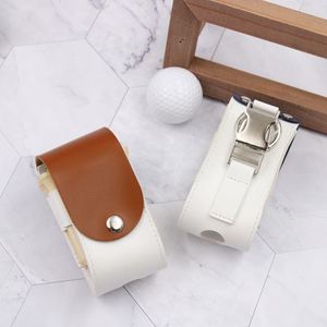 Durable PU Leather Waist Belt Golf Ball Organizer Tee Holder Magnetic Closure Storage Pouch Portable Fashion Golf <b>Gifts</b> for Him - Product Image 3