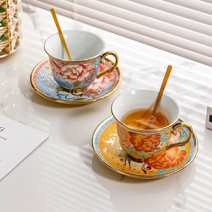 New Design European-style Coffee Cup <strong>Set</strong> - Home-use <strong>Vintage</strong> British <strong>Tea</strong> <strong>Set</strong> - Product Image 2