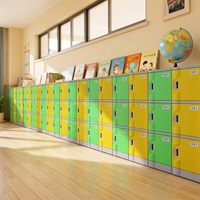 Casiers modernes roses en plastique ABS sécurisés pour enfants, petits compartiments de rangement, écologiques, étanches, pour la maternelle, la salle de classe, l'école