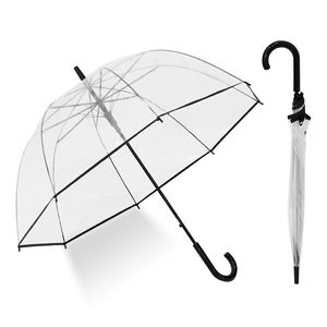 Parapluie transparent promotionnel pour l'extérieur et le jardin, parapluie tendance pour la pluie - Product Image 1
