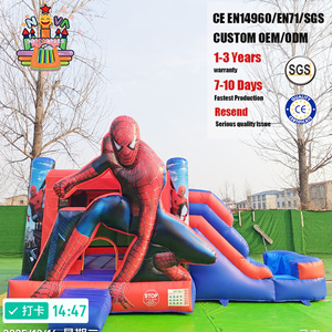 <span class=keywords><strong>Castillo</strong></span> Inflable Comercial con Tobogán, Castillos Hinchables para <span class=keywords><strong>Comprar</strong></span> - Product Image 1