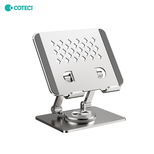 Coteci phổ 360 ° xoay Hợp kim nhôm điện thoại chủ có thể điều chỉnh có thể gập lại đứng cho văn phòng du lịch chơi game máy tính bảng <span class=keywords><strong>PC</strong></span> - Product Image 1