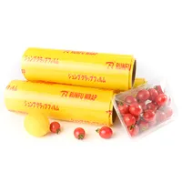 RUNFU-embalaje para tienda de frutas, película de plástico para alimentos, envoltura de PVC