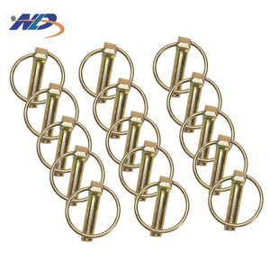 Nhiệm vụ nặng nề <span class=keywords><strong>Lynch</strong></span> Pin Assortment Kit với vòng, thép carbon Trailer cổng pin Khóa Pin <span class=keywords><strong>clip</strong></span> cho trang trại máy kéo xe tải Máy cắt cỏ - Product Image 1