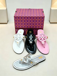 Top Luxury Designer Shoes TORY Matte Womens slippers Zapatos De Mujer Elegant for Fashionable Casual Square Toe 2026 Sandals - Product Image 5