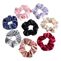 Daou 10cm Chouchous pour cheveux personnalisés, couleur unie, haute élasticité, durables et élégants, accessoires capillaires pour femmes, vente en gros