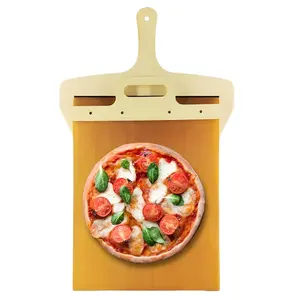 슬라이딩 피자 껍질 팔라 스콜리볼레 피자 패들 슬라이딩 피자 삽 식기 세척기 액세서리 오븐 비 스틱