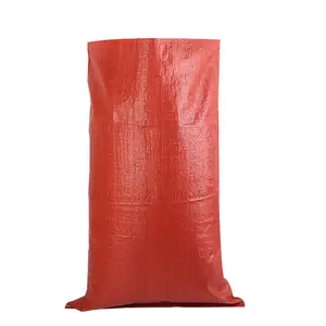 맞춤형 재사용 가능한 폴리 프로필렌 PP 짠 비닐 봉투 농업 산업용 공장 공급 자루 가방