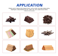 Machine d'emballage automatique de biscuits en bâtonnets HANNPRO, comptage, tri, ligne d'emballage à une ou deux étapes