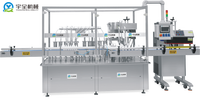 Ligne de remplissage de sirop électrique entièrement automatique-Scellage de remplissage de lavage de bouteilles et de séchage avec noyau de moteur à engrenages de pompe