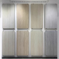 Carrelage en travertin 600x1200, 10 mm d'épaisseur, résistant à l'usure, antibactérien, moderne, minimaliste, pour sol et mur de salon, base blanche, salle à manger