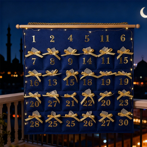 <span class=keywords><strong>Calendrier</strong></span> <span class=keywords><strong>de</strong></span> <span class=keywords><strong>l</strong></span>'<span class=keywords><strong>Avent</strong></span> du Ramadan <span class=keywords><strong>de</strong></span> 30 jours, <span class=keywords><strong>calendrier</strong></span> <span class=keywords><strong>de</strong></span> <span class=keywords><strong>l</strong></span>'<span class=keywords><strong>Avent</strong></span> du Ramadan Moubarak pour enfants, organisateur mural en tissu à 30 poches pour la décoration du Ramadan - Product Image 4