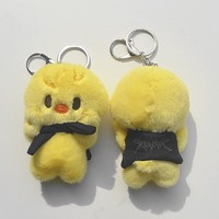 Porte-clés lapin en peluche Kawaii, breloques mignonnes en peluche, jouets en peluche, porte-clés en peluche en gros