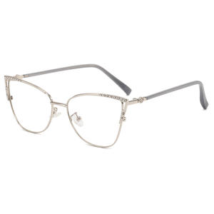 卸売ファッション金属光学メガネフレーム男性と女性の中立近視眼鏡メーカー直接 - Product Image 3