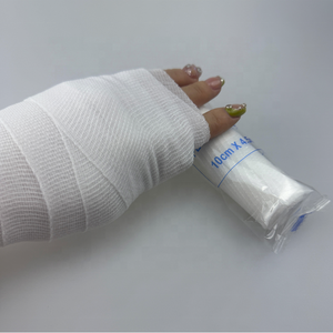 ผ้าโปร่งยืดหยุ่นและระบายอากาศได้ดีทำจาก <span class=keywords><strong>PBT</strong></span> เหมาะสำหรับผ้าพันแผลฉุกเฉินสะดวกสบายสำหรับการใช้งานในกรณีฉุกเฉิน - Product Image 3