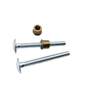 Rivets ronds en aluminium, finition naturelle, attaches non revêtues - Product Image 1