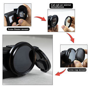 Filtro UV CPL ND8 16 32 64 de 52 mm, Adaptador de Filtro de Lente, <span class=keywords><strong>Protector</strong></span> de Lente, Tapa para <span class=keywords><strong>GoPro</strong></span> <span class=keywords><strong>Hero</strong></span> 13/12/11/10/<span class=keywords><strong>9</strong></span> Negro - Product Image 3