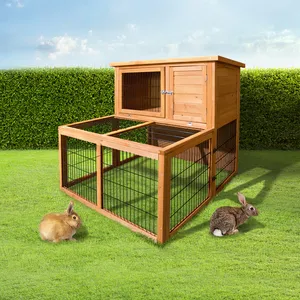 <span class=keywords><strong>Cage</strong></span> à lapins moderne de luxe à 3 étages de 100 cm de haut, avec lumière nocturne, poulailler <span class=keywords><strong>en</strong></span> bois, motif animal, cages <span class=keywords><strong>en</strong></span> métal respirantes, bouton-pression - Product Image 6