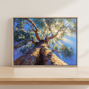 <span class=keywords><strong>Cuadro</strong></span> en Lienzo Árbol <span class=keywords><strong>de</strong></span> <span class=keywords><strong>la</strong></span> <span class=keywords><strong>Vida</strong></span>, Pintura <span class=keywords><strong>de</strong></span> Luz Solar a Través del Bosque, Decoración Abstracta <span class=keywords><strong>de</strong></span> Naturaleza, Pintura al Óleo <span class=keywords><strong>de</strong></span> Paisaje Grande - Product Image 3