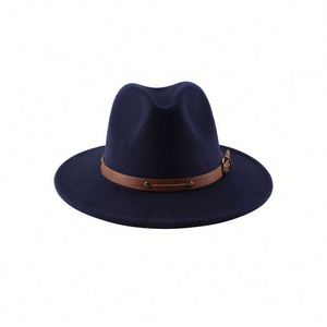 Chapeau Fedora en feutre pour femme, chapeau Fedora à large bord pour homme, chapeaux Fedora élégants, chapeaux Fedora sur mesure - Product Image 6