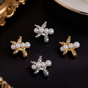 Colgante de Plata de Ley S925 31452DIY con Base Circular Vacía de 4-5 mm para Collar de Perro, Accesorios para Perlas DIY - Product Image 4