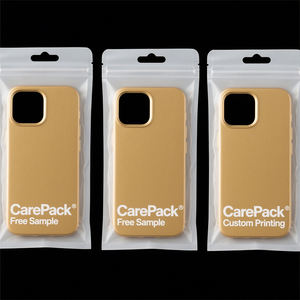 Transparente Front Wieder versch ließbare <span class=keywords><strong>PET</strong></span> Mobile wasserdichte Plastiktüten für iPhone 17 Paket - Product Image 6