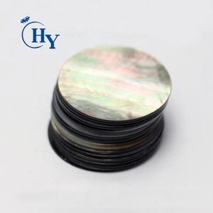 Nhà Máy Bán buôn 15 mét đôi phẳng Vòng vỏ màu trắng mẹ của Ngọc Trai đĩa Phụ Kiện Đối với trang sức làm - Product Image 3