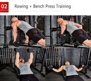 Accesorios para Rack de Sentadillas Profundas, Cojín Ajustable Multiángulo para Entrenamiento de Remo, Equipo de Gimnasio Comercial Bulldog Pad - Product Image 6