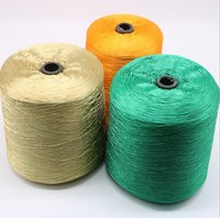 Ketahanan tinggi 100% benang poliester warna celup 310d/4 rajutan Polipropilena berongga tali kabel kepang untuk rumbai pinggiran renda