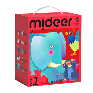 MIDEER Level up Puzzle : Nouveau sac <span class=keywords><strong>de</strong></span> rangement, jeu <span class=keywords><strong>de</strong></span> puzzle cognitif à thème dessin animé - Product Image 1