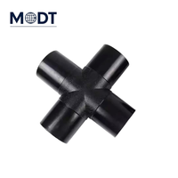 Raccords de fusion bout à bout, adaptateurs, manchons à bride et embouts pour tuyaux HDPE de grand diamètre SDR17 PN16 DN710, pour pipelines polyéthylène haute pression