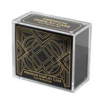 Boîte de Présentation Magnétique Rectangulaire Moderne en Acrylique Anti-UV Wanrou TCG pour Cartes de Collection Imprimées UV