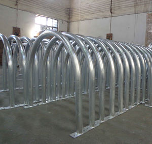 Pioneer acero al carbono de alta calidad Pantalla de ciclismo comercial en forma de U soporte de almacenamiento de bicicletas estante de <span class=keywords><strong>estacionamiento</strong></span> - Product Image 5