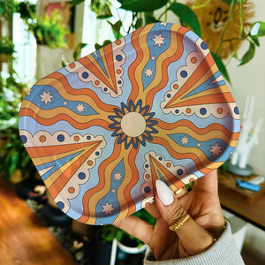 Vassoio per Rollare Tabacco di Grande Successo 18*14cm in Latta all'Ingrosso con Logo Personalizzato Stampato in Metallo per Set da Fumo - Product Image 2