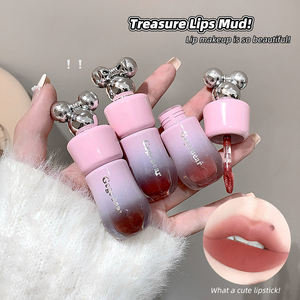 Gegebear自有品牌素食持久宽松天鹅绒奶油唇彩纯正欲望哑光气质锁颜料唇彩 - Product Image 2